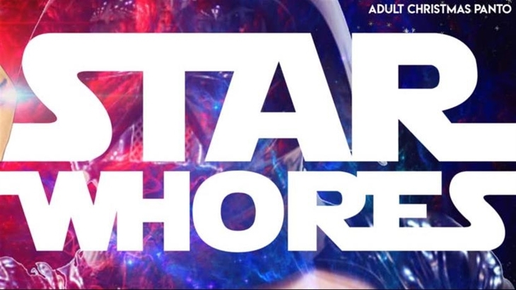 Panto in London: the poster for Star Whores