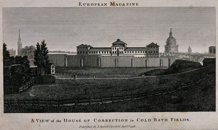 A landscape of the prison