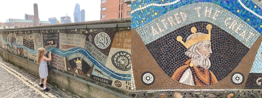 Mosaics of the history of London