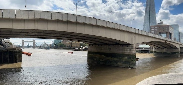 London Bridge, the Thames and Shard