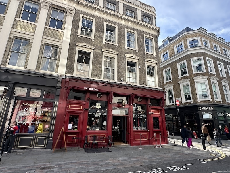Marlborough Head, Covent Garden