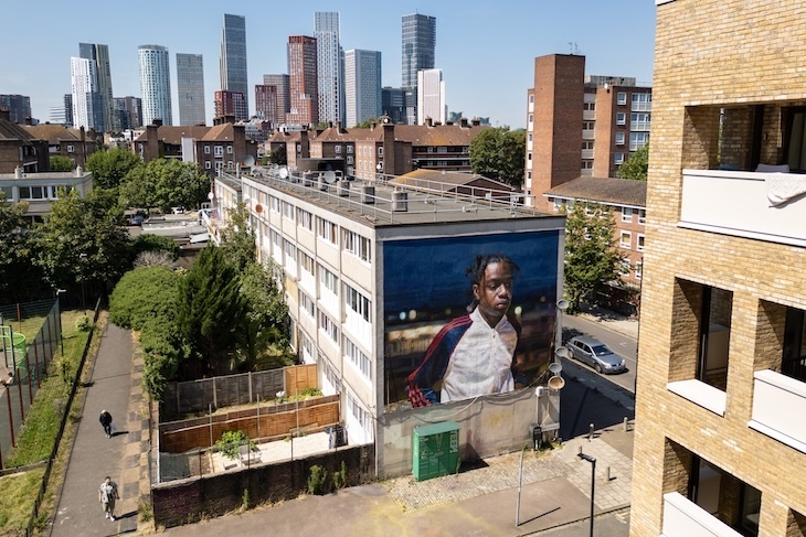 Mural on Cobbett Street 