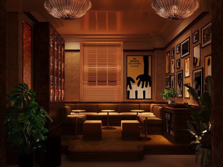 Inside Ronnie Scott's jazz club