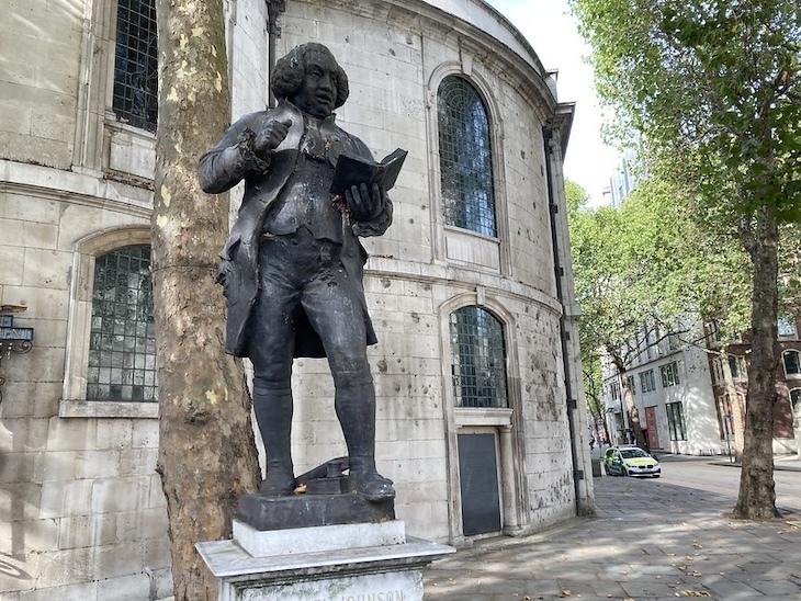 The great lexicographer samuel johnson. SAUSAGE!