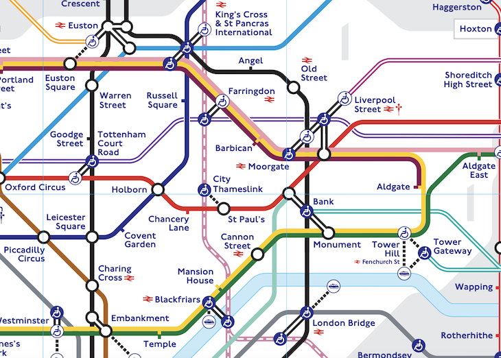 Thameslink on the tube map