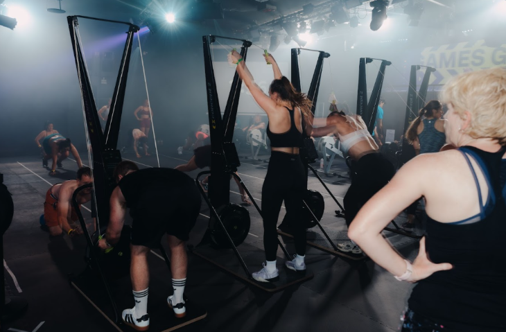 Things to do in London this weekend: people taking part in a group exercise class
