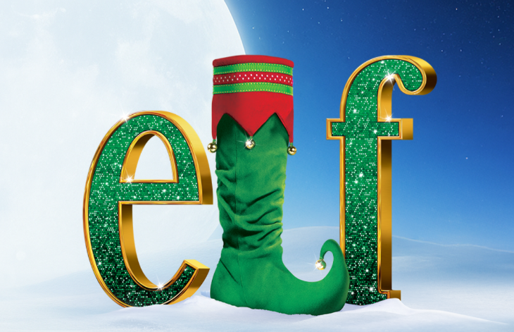 Things to do in London in October 2025: the logo of Elf The Musical