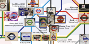 A Tube Map Of Alternative Roundels