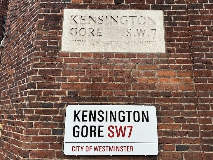 Kensington Gore signs