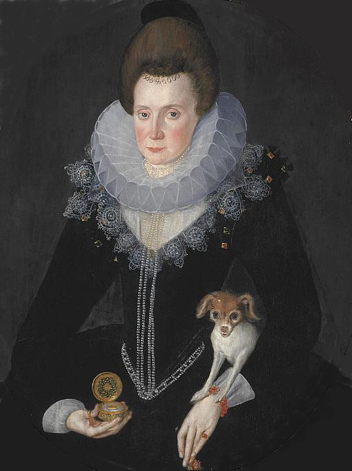A woman in a big ruff