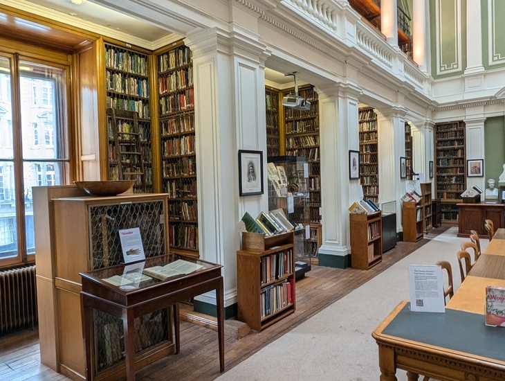 A beautiful library