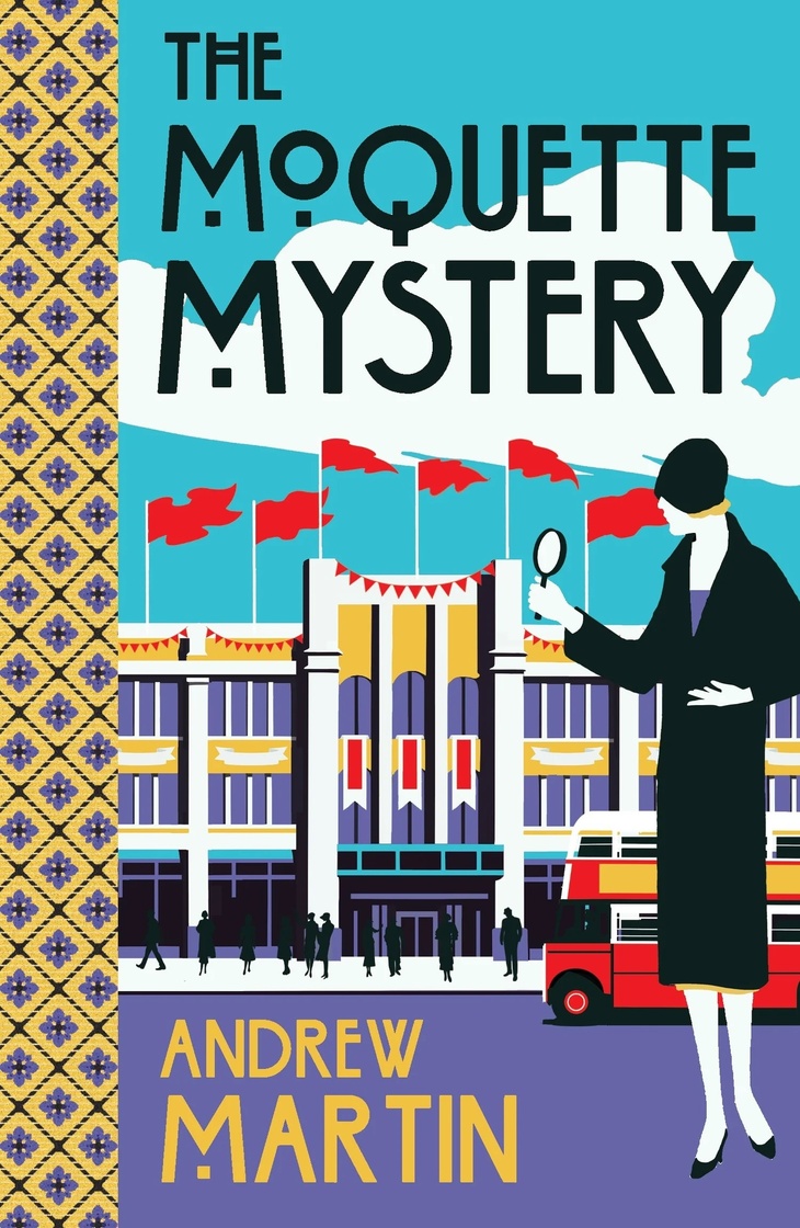 The cover for The Moquette Mystery