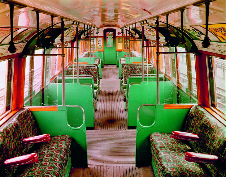 A vintage Tube carriage