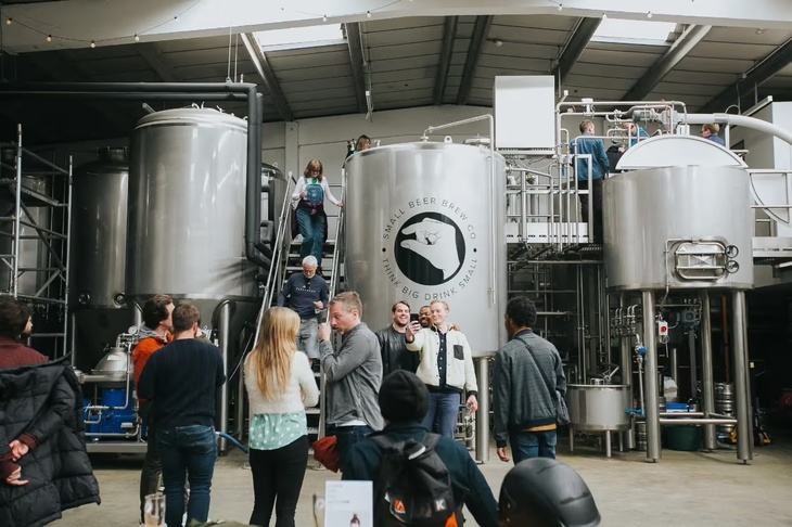 A brewery tour