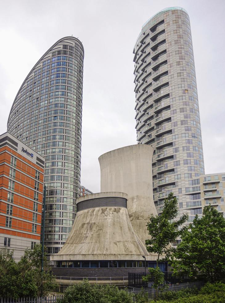 Brutalist style vents