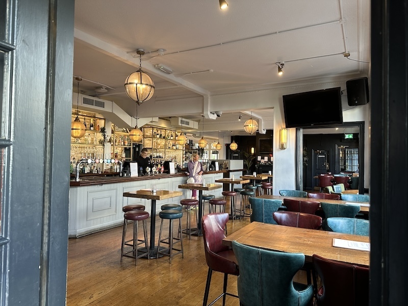 Main bar alwyne castle