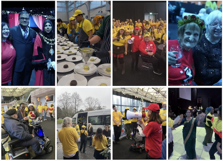 Images from Battersea christmas party 2024