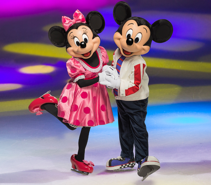 Family Christmas theatre shows 2025: Minnie and Mickey Mouse on ice
