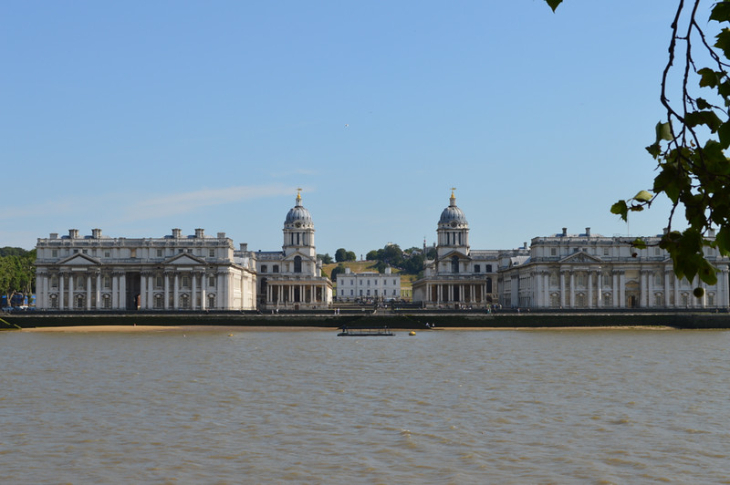 Free events in London this week: the exterior of the Old Royal Naval College, as seen from the river