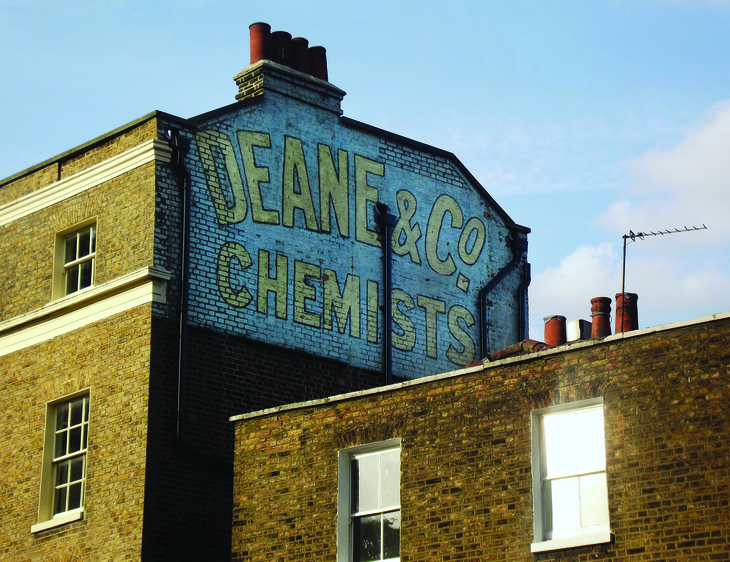 A ghost sign for deane and co chemists