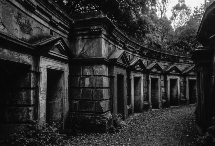 The catacombs at Highgate