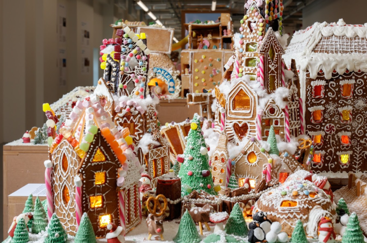 Gingerbread city
