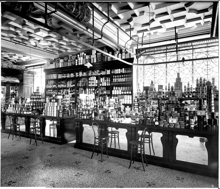 An old grocers full of goodies