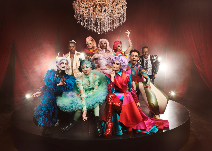 Things to do in London November 2025: the cast of Nutcracker Noir, dressed in non-traditional costumes