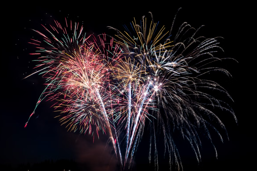 Things to do in London this weekend: fireworks exploding in the sky