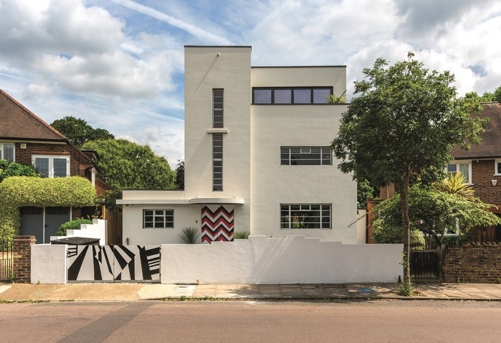 An art deco house