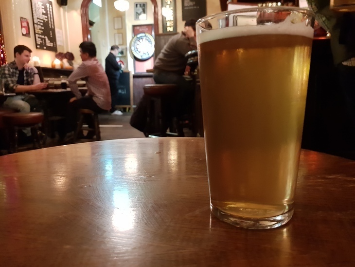 Best pubs in London: A pint on a table