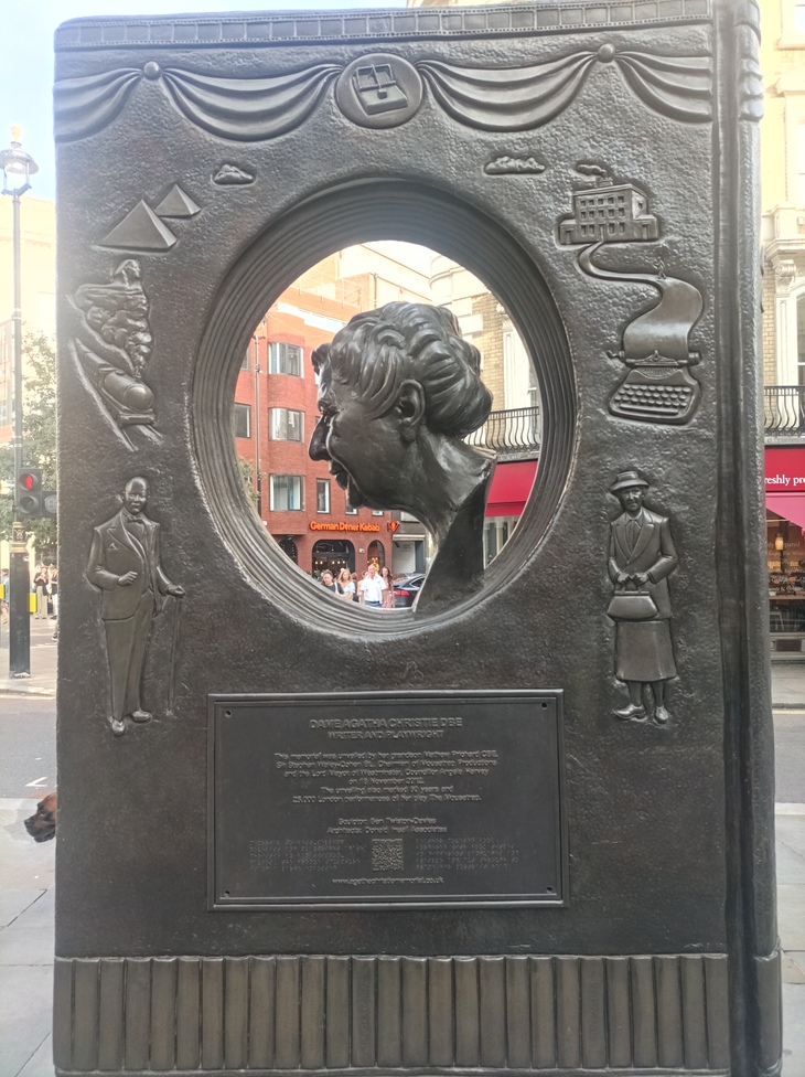 A monument to Agatha Christie