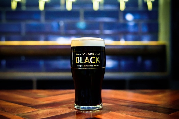A pint of London Black
