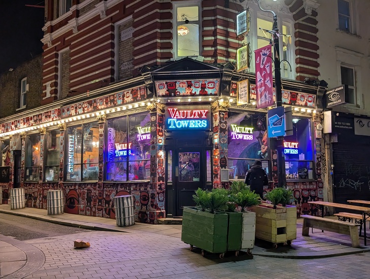 100 best pubs London: A colourful pub frontage