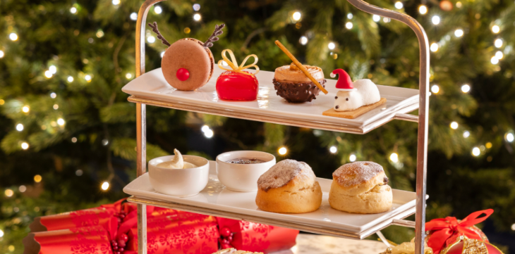 A festive afternoon tea