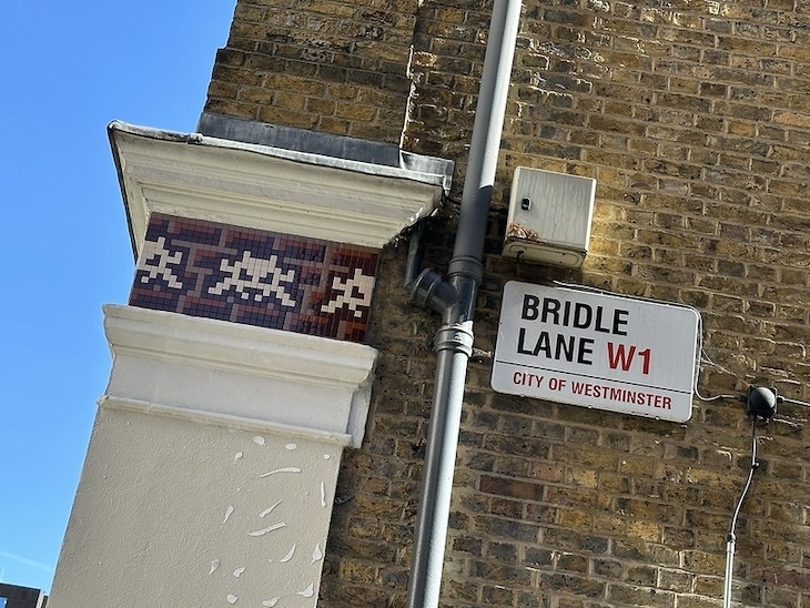 A set of invaders in soho