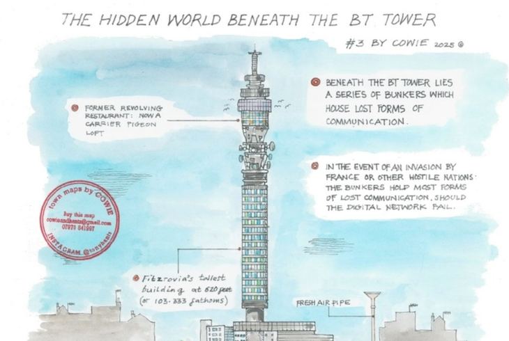 BT Tower cartoon