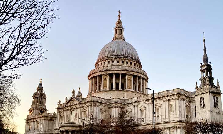 Things to do in London on Christmas Day 2025: the exterior of St Paul's Cathedral