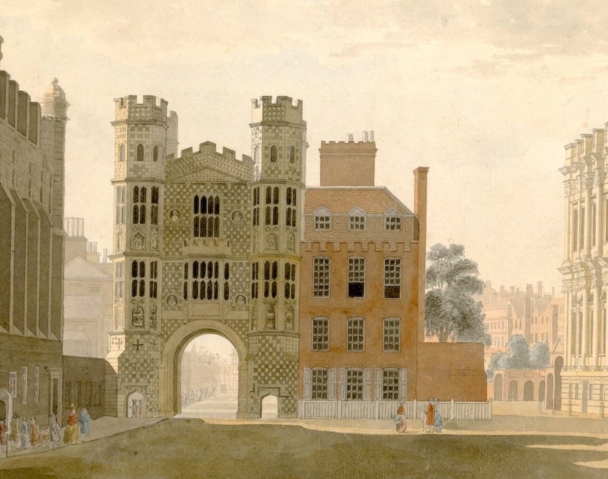 The Holbein Gate in Whitehall