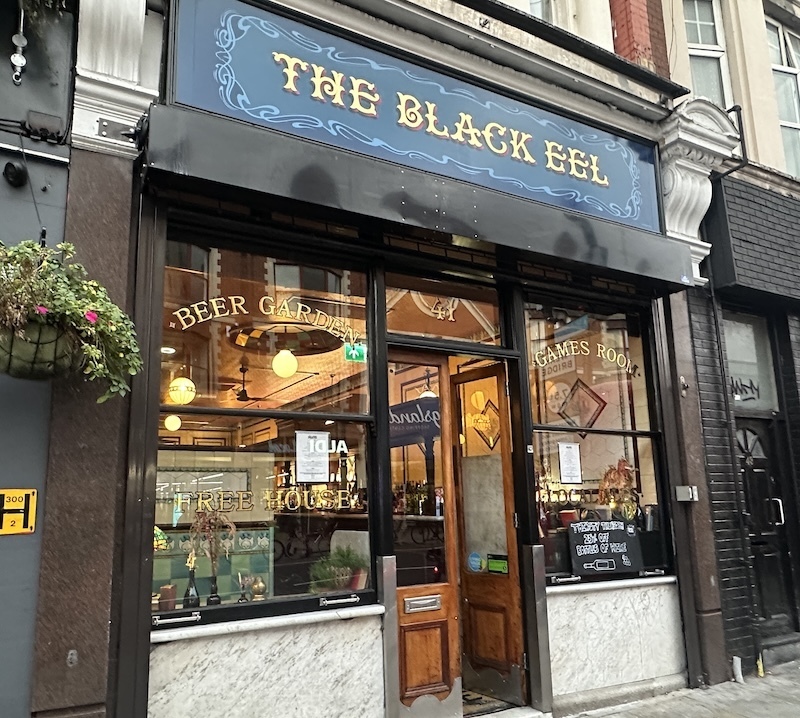 Black Eel pub in Dalston