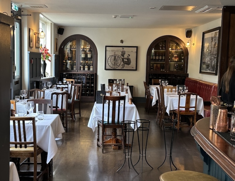 The Gun dining room