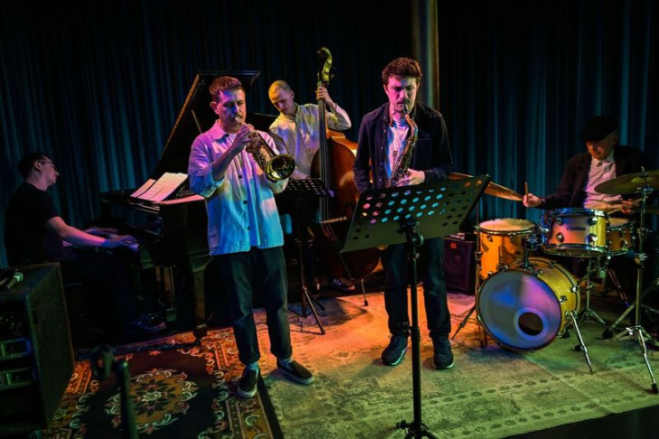 Things to do in London today: a band performing on a small stage
