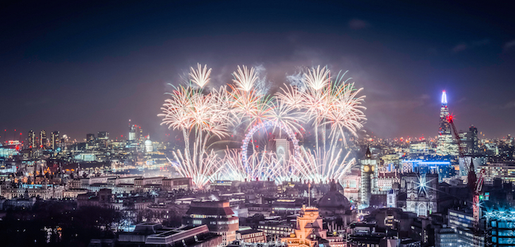 Christmas 2025 in London guide: New Year's Eve fireworks over London