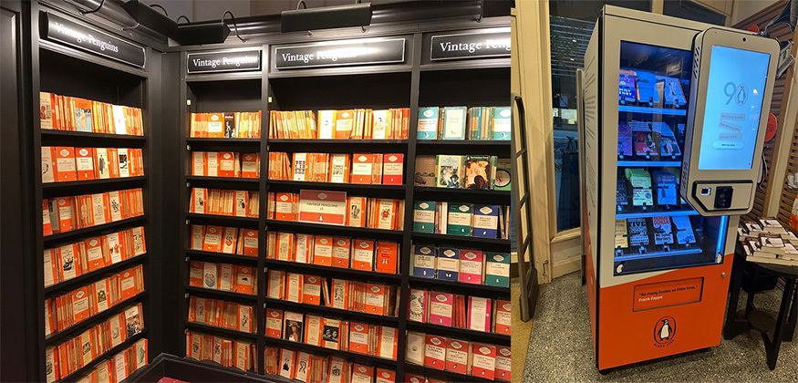 Penguin books in waterstones