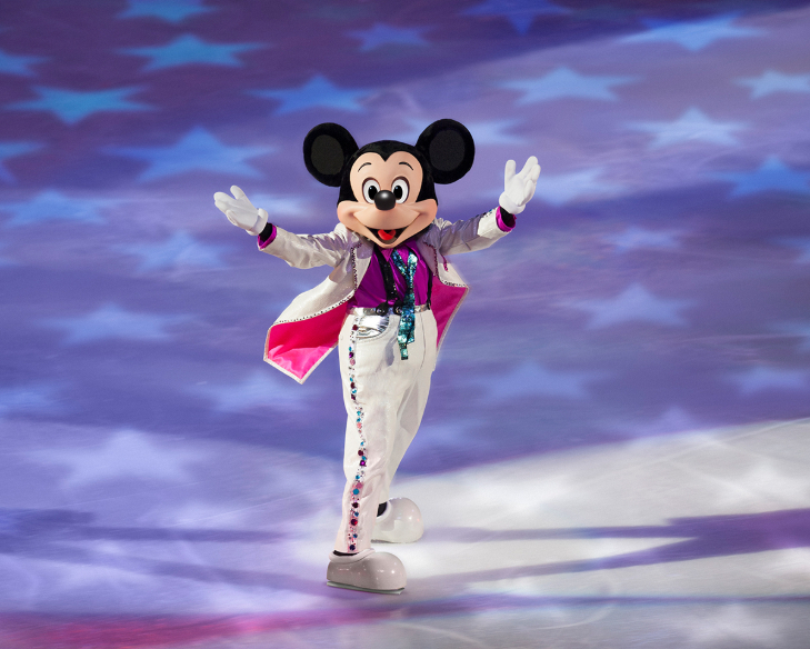 Things to do in London December 2025: Mickey Mouse skating during Disney On Ice