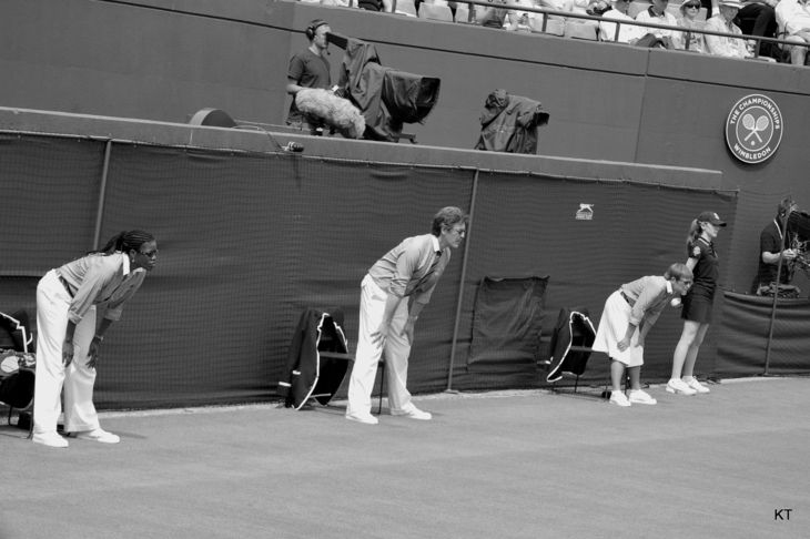 Wimbledon line judges