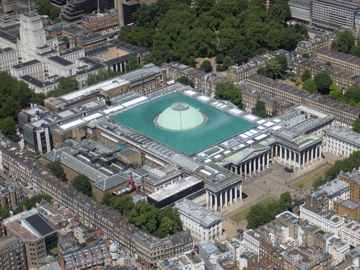 The museum from above