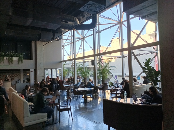 The BFI cafe