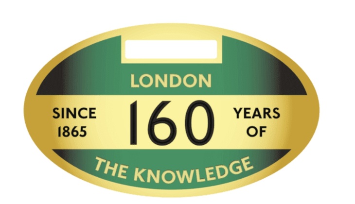 A Knowledge badge marking 160 years