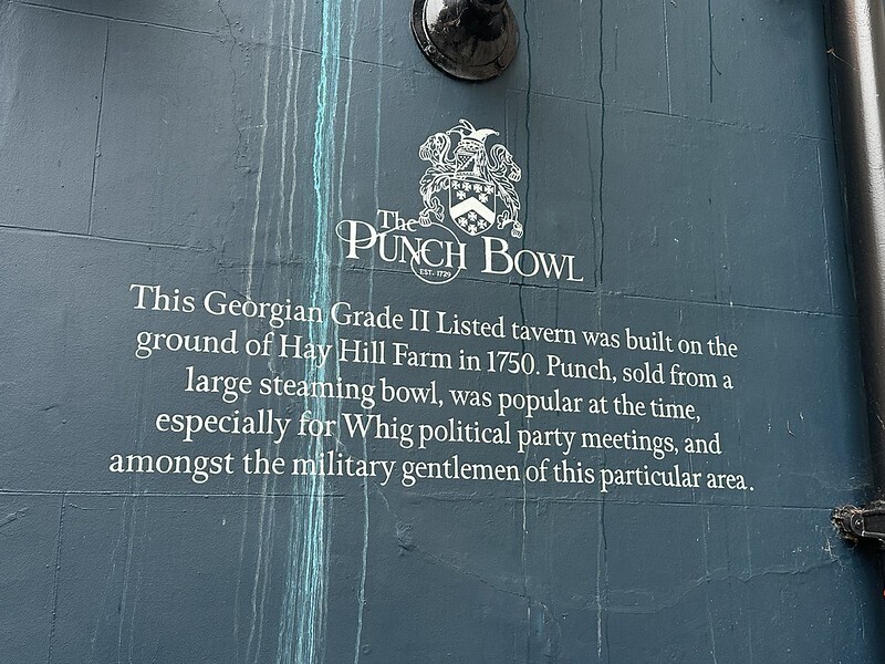 Punch Bowl in Mayfair has a long history